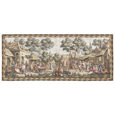 French Jacquard Gobelin Aubusson Style Tapestry-YMM-1062164