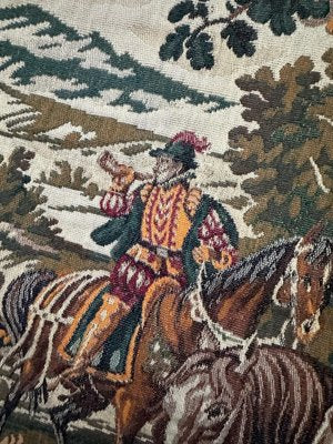 French Jacquard Tapestry in Aubusson Style, 1960s-YMM-1788168