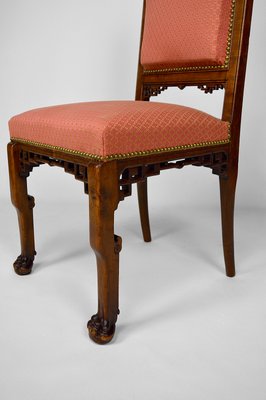 French Japanese Style Chairs by Gabriel Viardot, 1880s, Set of 4-XNH-1117539