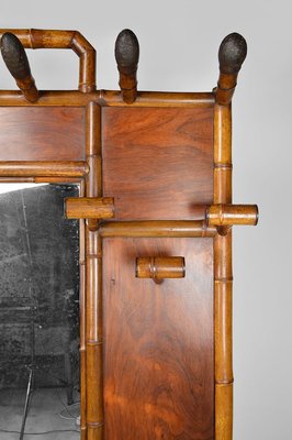 French Japanese Style Hall Coat Rack Attributed to Perret & Vibert, 1880s-XNH-895891