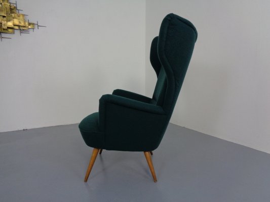 French Kvadrat Tonica Wingback Chair, 1950s-RDW-1058976