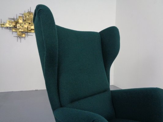 French Kvadrat Tonica Wingback Chair, 1950s-RDW-1058976