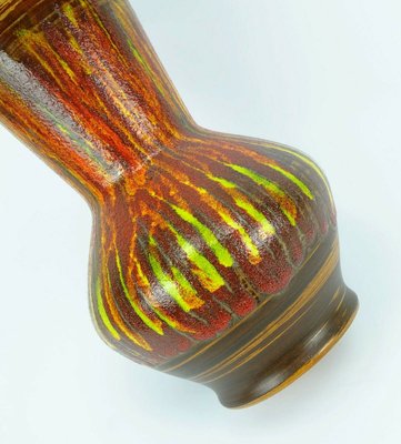 French Lava-Glazed Ceramic 9090 Vase from St. Clement, 1970s-FH-902723