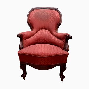 French Louis Philippe Armchair in Mahogany-ZFY-1357965