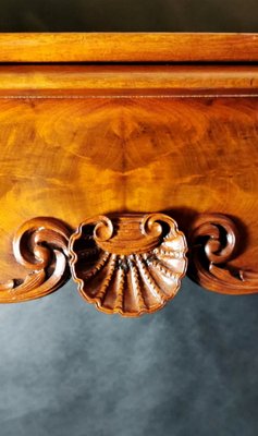 French Louis-Philippe Mahogany Game Table-QRS-702938