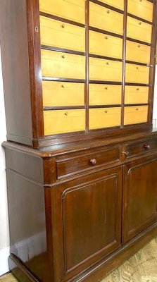 French Louis Philippe Office Filing Cabinet in Mahogany, 1850-BXG-1791564