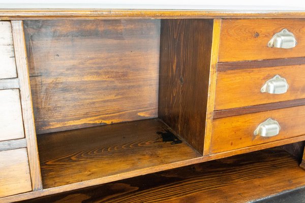 French Louis Philippe Walnut Desk with Leather Top, 19th Century-RIU-1769211