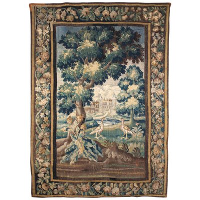 French Louis XIV Verdure Tapestry, Aubusson, 1680-MBH-1031807