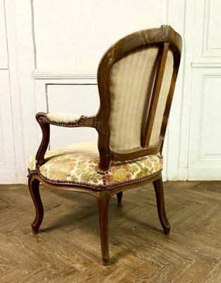 French Louis XV Cabriolet Armchairs, 1740, Set of 2-BXG-1791659