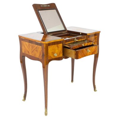 French Louis XV Hairdressing Table or Coiffeuse, Mid-18th Century-KMT-999864