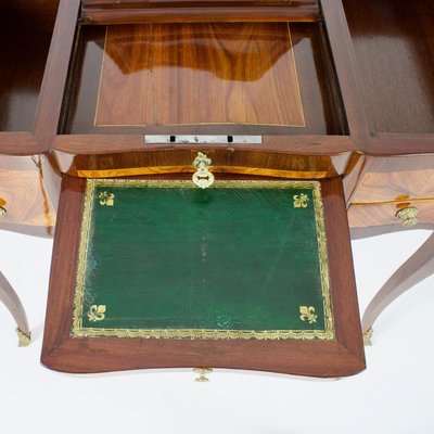 French Louis XV Hairdressing Table or Coiffeuse, Mid-18th Century-KMT-999864