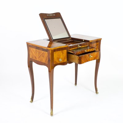 French Louis XV Hairdressing Table or Coiffeuse, Mid-18th Century-KMT-999864