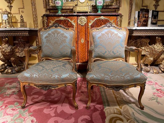 French Louis XV Living Room Set, Set of 3-FLW-1401992