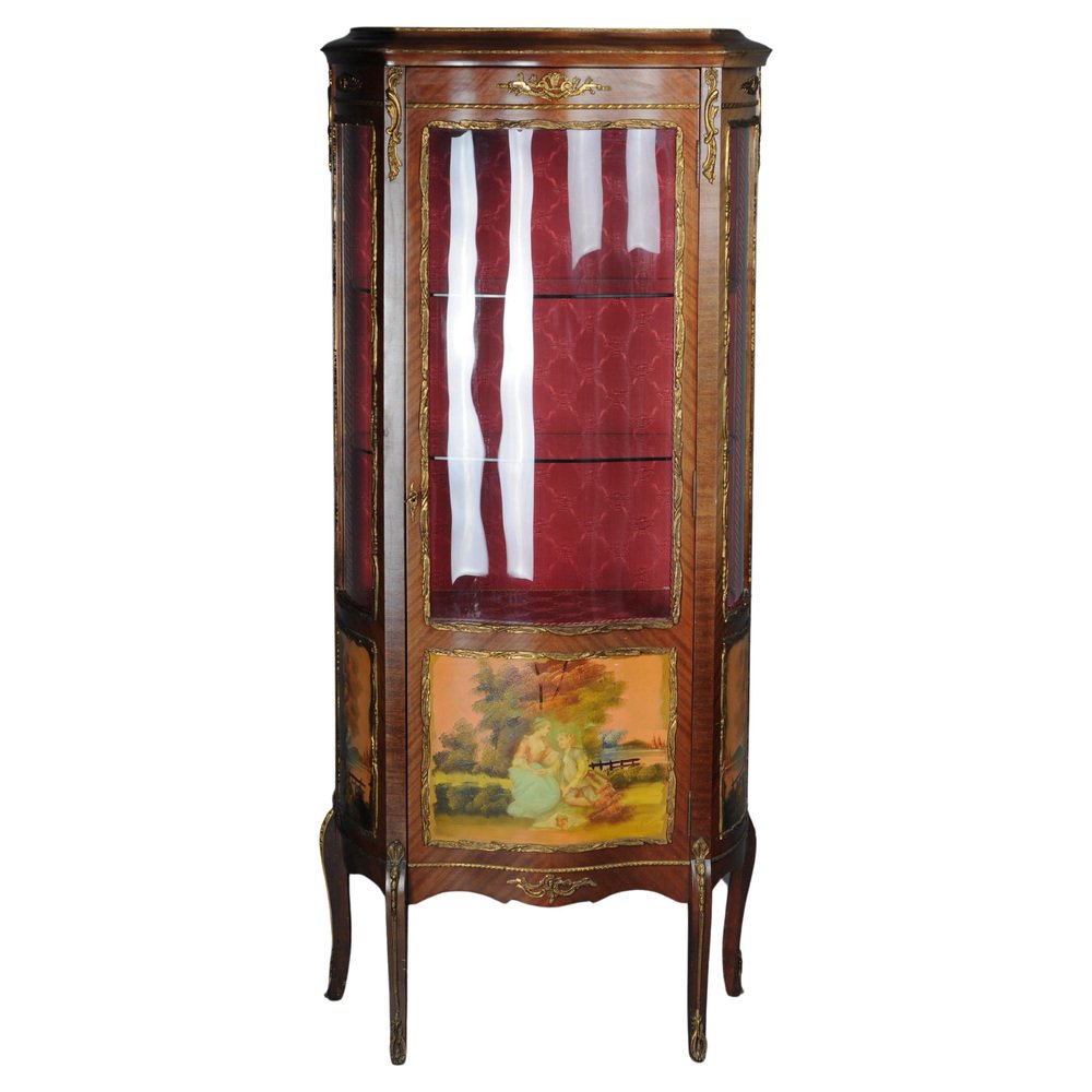 French Louis XV Ornamental Display Case