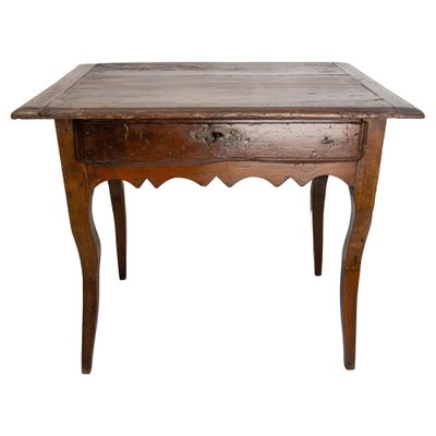 French Louis XV Poplar and Oak Writing Table-RIU-1770664