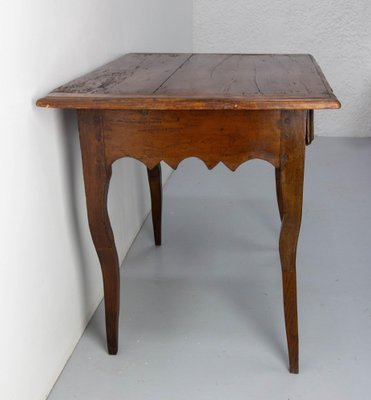 French Louis XV Poplar and Oak Writing Table-RIU-1770664