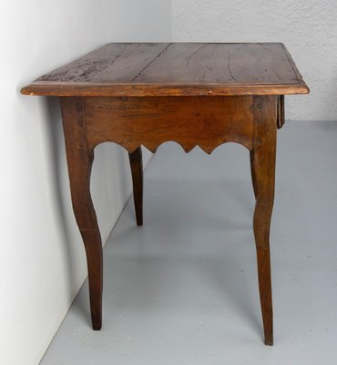 French Louis XV Poplar and Oak Writing Table-RIU-1770664