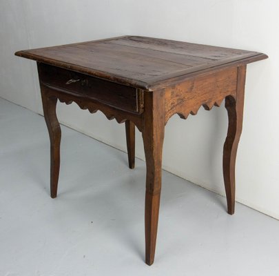 French Louis XV Poplar and Oak Writing Table-RIU-1770664