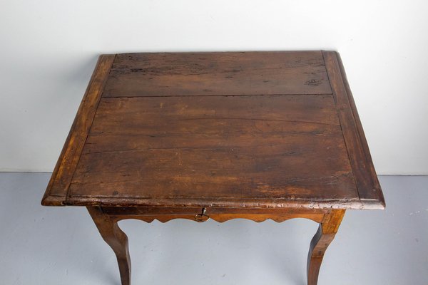 French Louis XV Poplar and Oak Writing Table-RIU-1770664