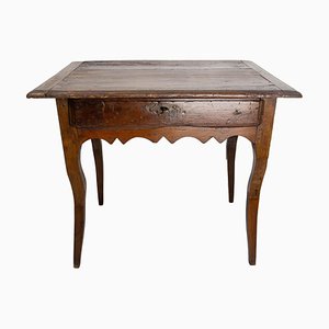 French Louis XV Poplar and Oak Writing Table-RIU-1770664