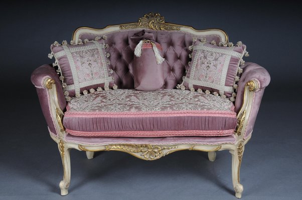 French Louis XV Sofa-FLW-1401755