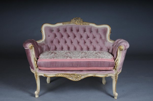 French Louis XV Sofa-FLW-1401755