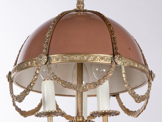 French Louis XV Style Bouillotte Chandelier-DEK-932418