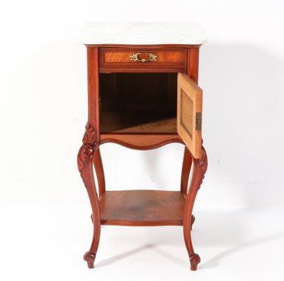 French Louis XV Style Nightstand in Walnut, 1900s-MY-1820985