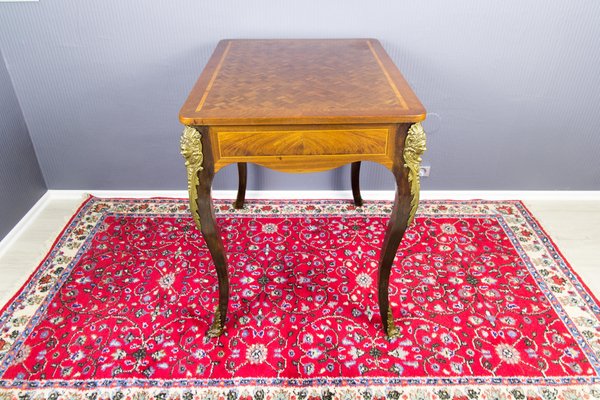 French Louis XV Style Table with Bronze Mounts-KEG-1086630