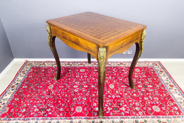 French Louis XV Style Table with Bronze Mounts-KEG-1086630