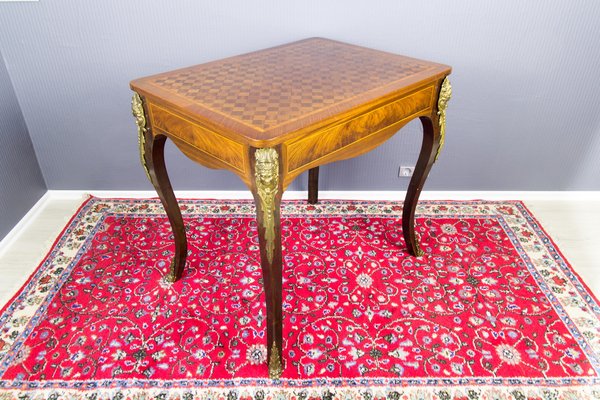 French Louis XV Style Table with Bronze Mounts-KEG-1086630