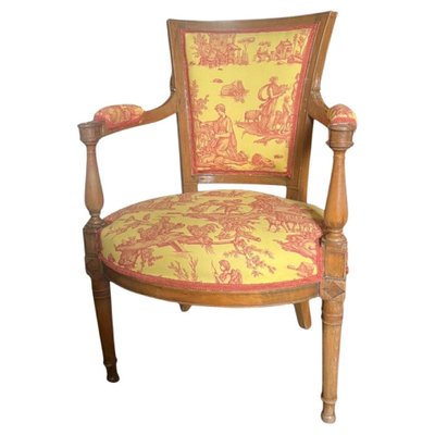 French Louis XVI Convertible Armchair-BXG-2028963