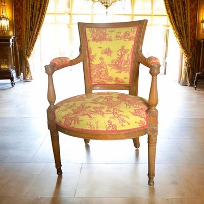 French Louis XVI Convertible Armchair-BXG-2028963