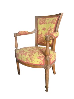 French Louis XVI Convertible Armchair-BXG-2028963