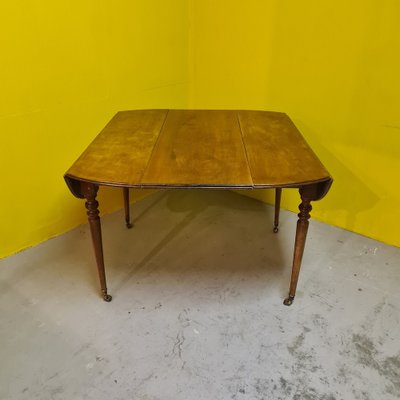 French Louis XVI Dining Table in Mahogany-VHW-1812549