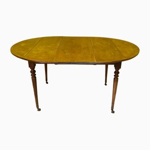 French Louis XVI Dining Table in Mahogany-VHW-1812549