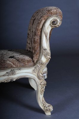 French Louis XVI Gondola Bench-FLW-1402201