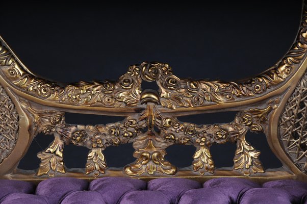 French Louis XVI Style Bench-FLW-1402152