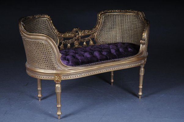 French Louis XVI Style Bench-FLW-1402152