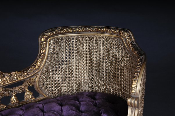 French Louis XVI Style Bench-FLW-1402152