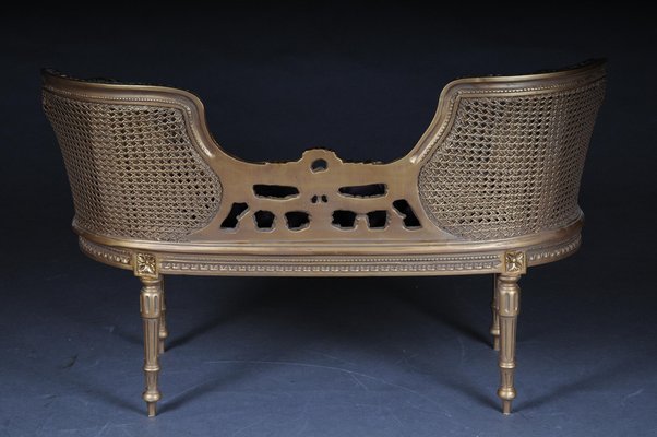 French Louis XVI Style Bench-FLW-1402152