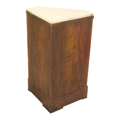 French Louis XVI Style Corner Cabinet from Hopilliart-WFJ-748693