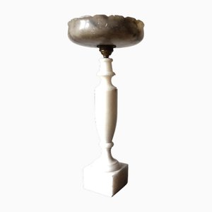 French Louis XVI Table Lamp in Marble, 1890s-HUW-1789273