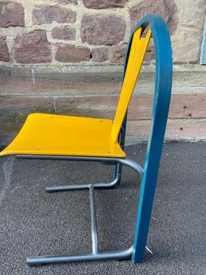 French Lounge Chairs from Baumann Argos, 1980s, Set of 4-GQM-1417064