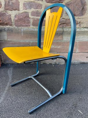 French Lounge Chairs from Baumann Argos, 1980s, Set of 4-GQM-1417064