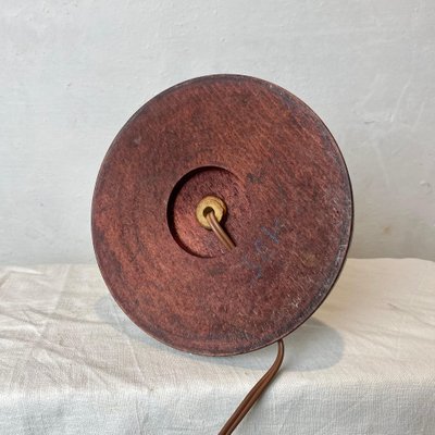 French Mahogany and Maple Lamp-BAD-1178959