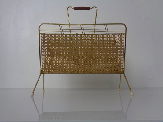 French Metal Magazine Rack, 1960s-RDW-2027964