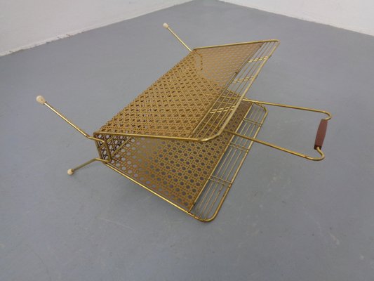 French Metal Magazine Rack, 1960s-RDW-2027964