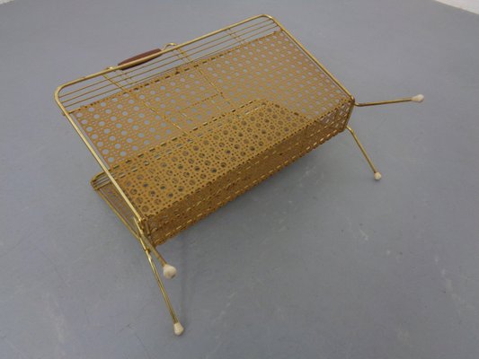 French Metal Magazine Rack, 1960s-RDW-2027964