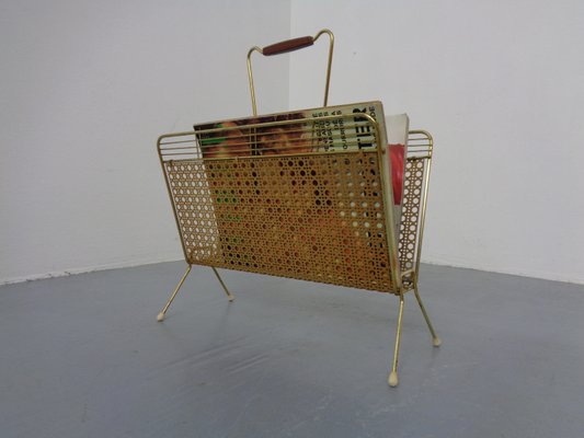 French Metal Magazine Rack, 1960s-RDW-2027964